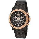 Invicta Men's 6791 Pro Diver Collection Chronograph Black Ion-Plated Stainless Steel Watch