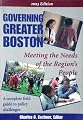 Governing Greater Boston: Meeting the Needs of the Region's People