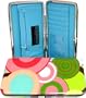Electric Boogaloo Blue Circle Flat Opera Wallet