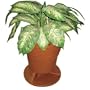 Sonic Impact 2-Way 6.5-Inch Flowerpot Outdoor Speaker
