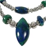  : AZURITE NECKLACE ASTRAL MIRROR