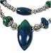  : AZURITE NECKLACE ASTRAL MIRROR
