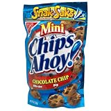 Chips Ahoy! Cookies Mini Snak-Saks, 8-Ounce Units (Pack of 12)