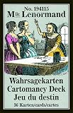 Lenormand Wahrsagekarten: 36 Karten mit Anleitung - 