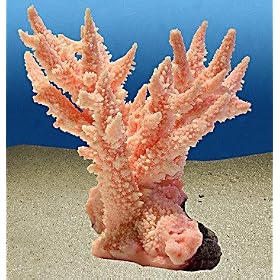 Nature's Image Artificial Corals: Branching Acropora Rose White by
