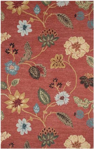 Jaipur Rugs Inc Hand Tufted, Garden Party Navajo Red/Marigold, 8 by 11 Feet On Sale