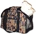 Pet Supplies : Designer Dog Carrier - Open Top Tapestry Pet Carrier