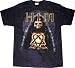 HIM H.I.M. Monkograma Heartagram Black Adult T-shirt