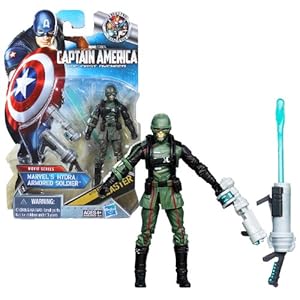 hydra avenger captain america agent marvel action hasbro armored figures inch