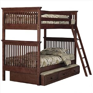 Canyon Lake Mission Bunk Bed in Cocoa