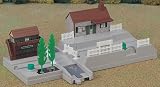 Toys : Tomy Thomas & Friends Motor Road & Rail Accessories: Thomas Crossing Station