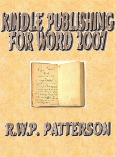 Kindle Publishing for Word 2007