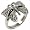 Sterling Silver Ring Butterfly - Size 5