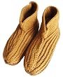 Handmade Women Booties - Cozy in Caramel (A 100% Honest Handmade Creation)