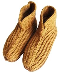 Handmade Women Booties - Cozy in Caramel (A 100% Honest Handmade Creation)