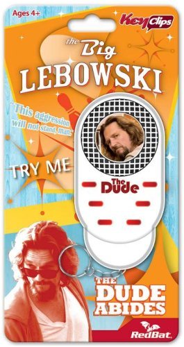 Childrens Toyshop  Toys : The Dude Big Lebowski Key Clips Talking Keychain