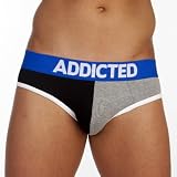 Addicted Empty Bottom Brief Black