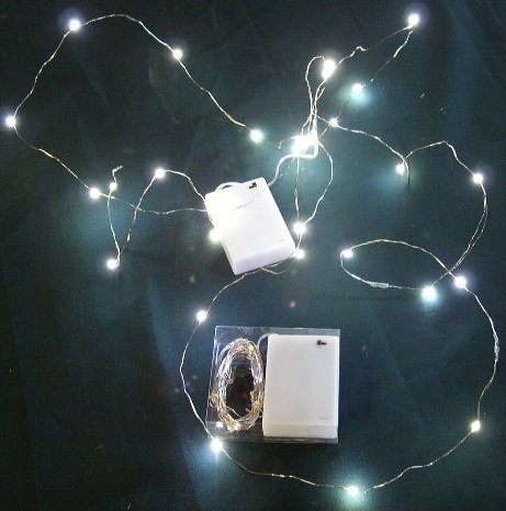 Best Price Micro LED White Lights on Ultra Thin Wire- Battery- 2 Sets-30 lights- Fairy-UnderwaterB005DLHO2I