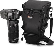 Lowepro Toploader 75 AW - Holster bag ( for camera ) - ballistic nylon, TXP ripstop - gray, black