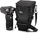 Lowepro Toploader 75 AW - Holster bag ( for camera ) - ballistic nylon, TXP ripstop - gray, black