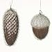 Wendy Addison Nature Acorn & Pinecone Christmas Ornaments Set of 2 #992906