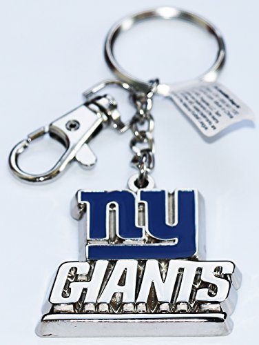 NFL New York Giants Zamac (Metal) Keychain