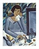 Woman's Portrait by Jurij Pavlovic Annenkov poster print,27.1 in. x 34 in.