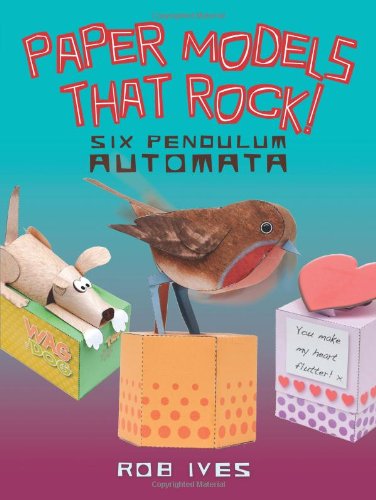 paper models that rock six pendulum automata dover origami papercraft