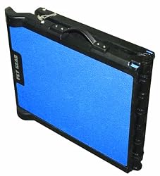 Pet Gear Bi-Fold Half Pet Ramp for cats and dogs up to 250-pounds, Blue