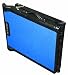 Pet Gear Bi-Fold Half Pet Ramp for cats and dogs up to 250-pounds, Blue