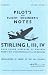 Book Shorts Stirling I, III & IV -Pilot's Notes
