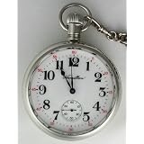 Hamilton Watches- Hamilton Pocket Watch Mechanical Paladium Mens Watch by magazines