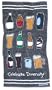Funky "Celebrate Diversity" Oversized Funny Beach Towel