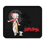 Betty Boop w/ Dog Aloha Hula Luau Style Rear Utility Floor Mat
