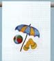 Beach Umbrella Flip Flops Beach Ball Kitchen Towel