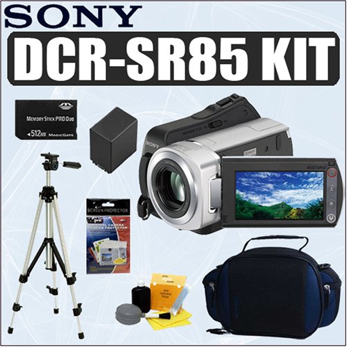 Sony DCR SR85 60GB HDD Handycam Camcorder Starter Kit