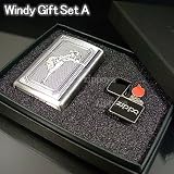 ZIPPO ウィンディ＆ピンズ ギフトセット-A
