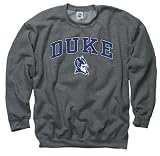 Duke Blue Devils Dark Heather Perennial II Crewneck Sweatshirt