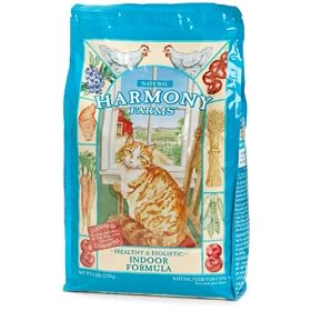 HARMONY FARMS Healthy & Holistic Indoor Formula for Cats, 6-Pound Bag