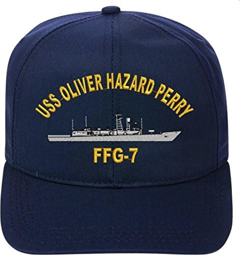 USS OLIVER HAZARD PERRY FFG-7 Direct Embroidered Ship Cap..New