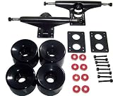 LONGBOARD Package CORE 7 BLACK TRUCKS 76mm Blk WHEELS