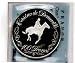 Casino Deauville 100 Francs Silver Gaming Token