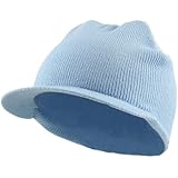 Cuffless Beanie Sports Visor-Powder