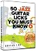 50 Jazz Licks You Must Know!