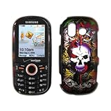 Premium Colored Skull Design Snap-On Cover Hard Case Cell Phone Protector f ....