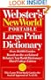 Webster's New World Portable Large Print Dictionary