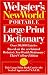 Webster's New World Portable Large Print Dictionary