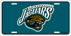 Jacksonville Jaguars License Plate