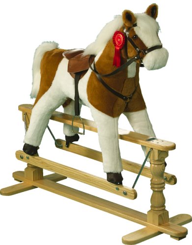 Buy Swing Rocker Horse Skewbald online at Discounted New and Used prices. Delivered to your door with Childrens Toyshop.com