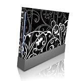 Nintendo Wii Skin - B&W Fleur